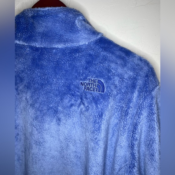 The North Face Osito Women's Fleece Full Zip Plush Jacket - Blue XL - Picture 9 of 12